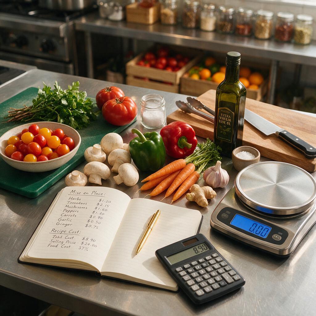 Recipe costing and food cost % made simple